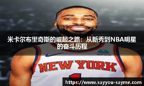 米卡尔布里奇斯的崛起之路：从新秀到NBA明星的奋斗历程
