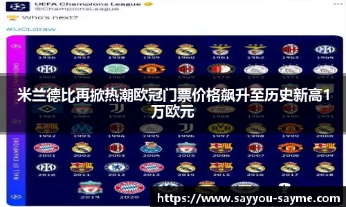 米兰德比再掀热潮欧冠门票价格飙升至历史新高1万欧元